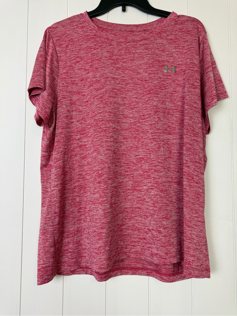 Under Armour Womens Heather Red Performance T-Shirt